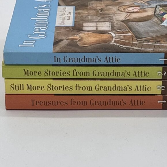 Grandmas Attic Lot 1-4 Arleta Richardson Christian Young Reader Chapter Books PB - Picture 2 of 6